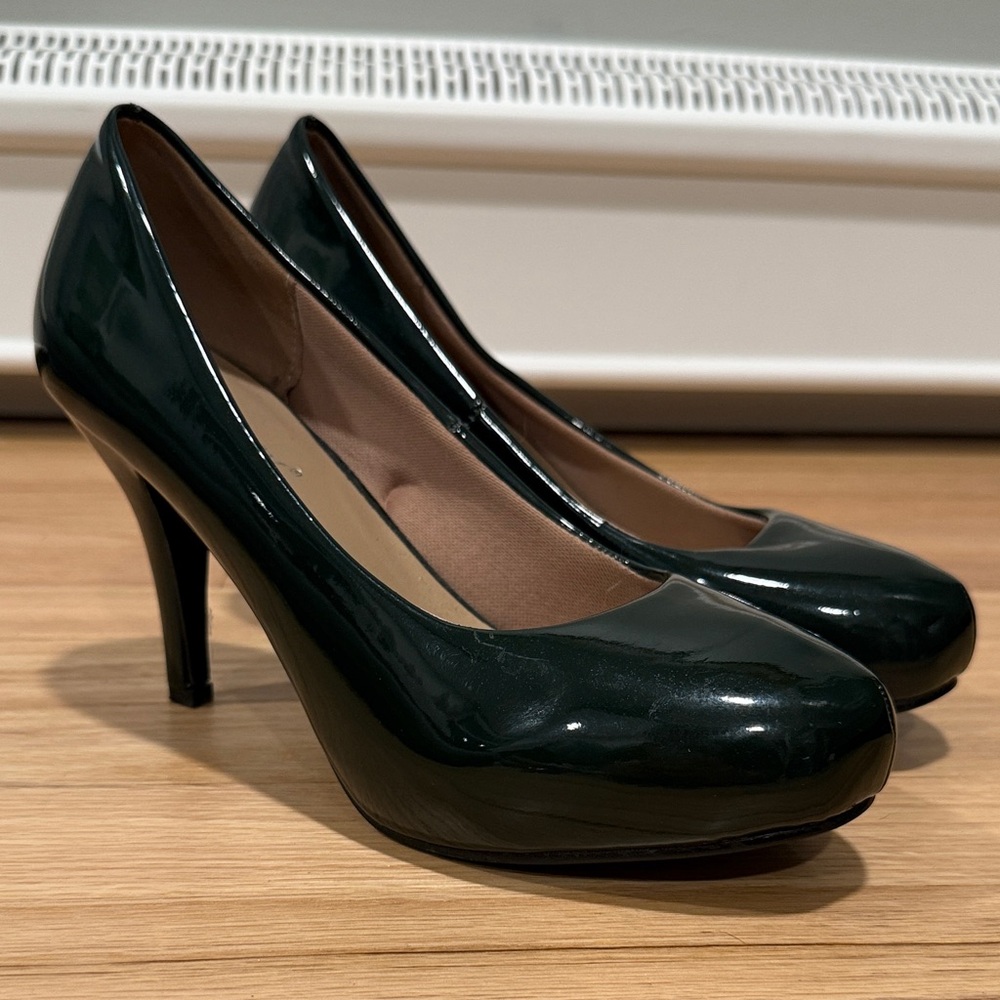 Dark Green Women’s Heels
